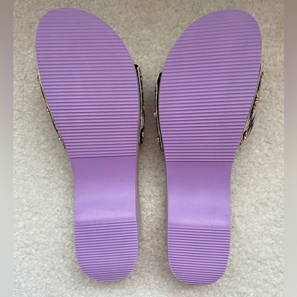 NIB Kate Spade New York - Dr. Scholls wooden sandals SO CUTE - Picture 3 of 5